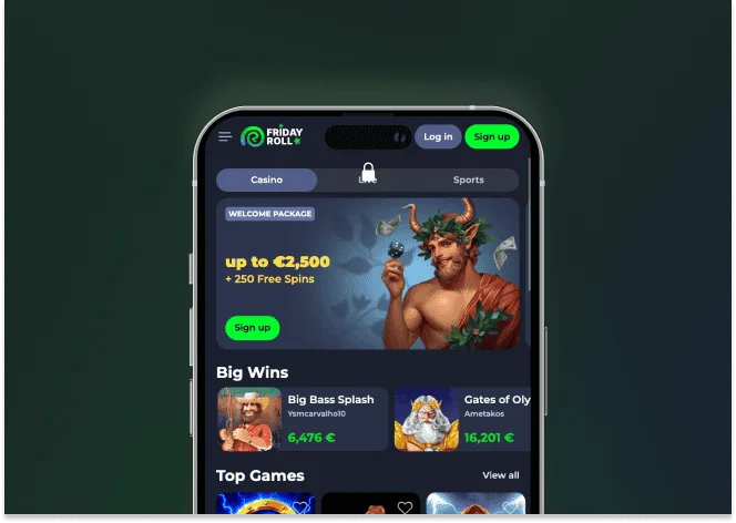 App screenshot mobile